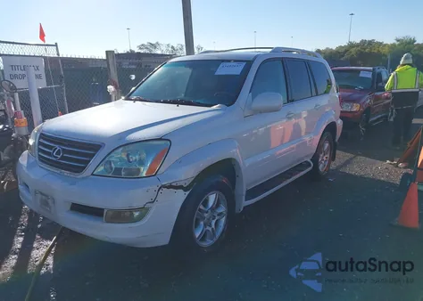 2006 Lexus Gx 470 z USA, uszkodzony, nr VIN JTJBT20X460097119